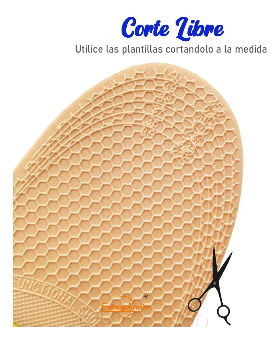 Plantillas Ortopédicas Premium – Alivio Óptimo Para Fascitis Plantar