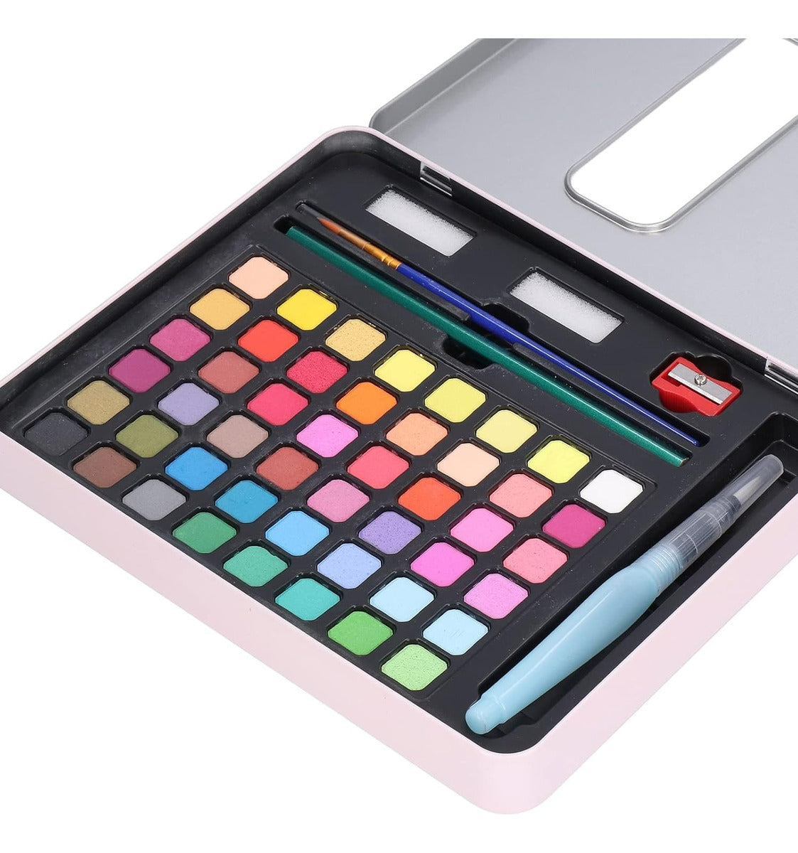Art Kit Acuarelas Profesionales 48 Colores – Experiencia Creativa Versátil
