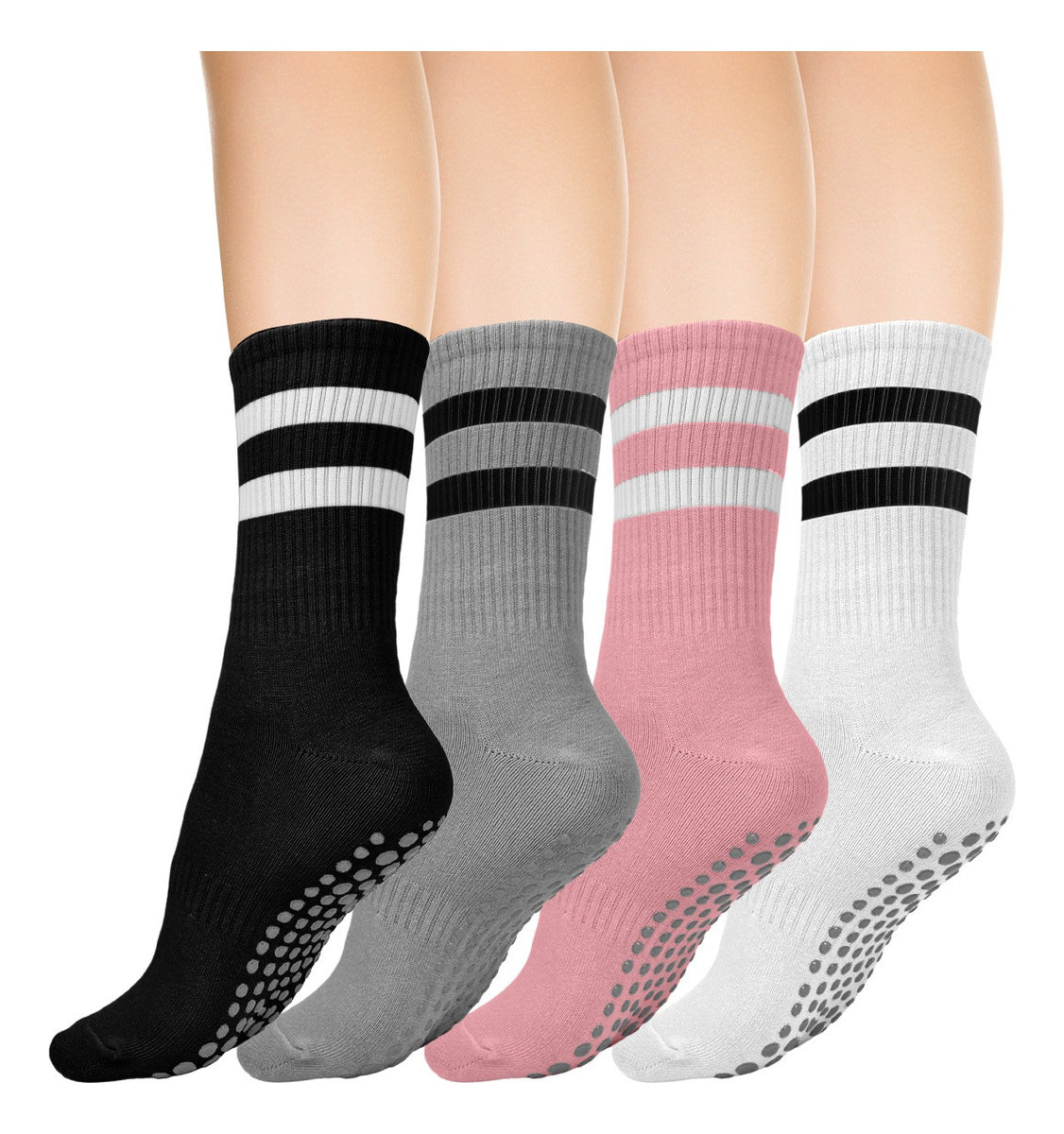 Calcetines Antideslizantes Yoga Pilates – Comodidad y Estabilidad para Ejercicio