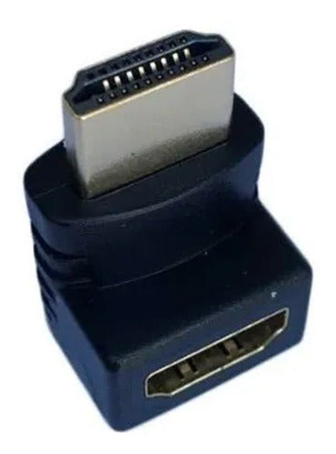 Angular HDMI – Diseño de 90 Grados para Espacios Reducidos