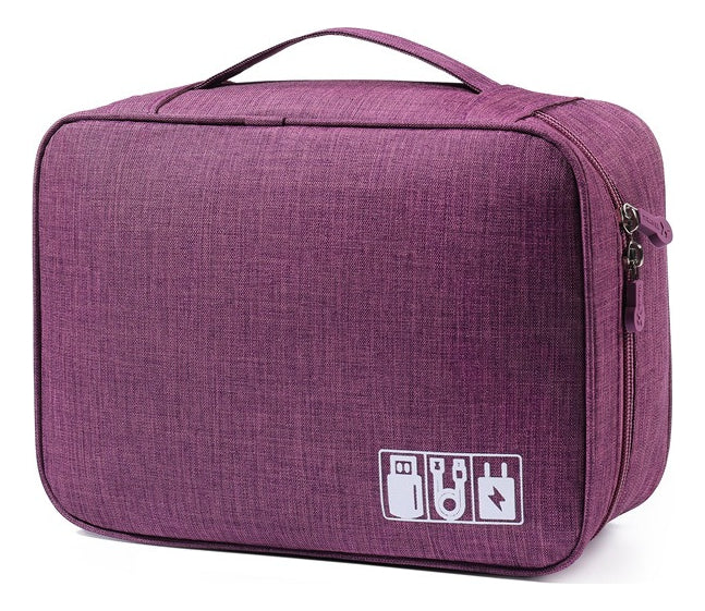 Bolso Organizador De Cables Y Accesorios Usb Viajero – Ideal Para Viajes Organizados