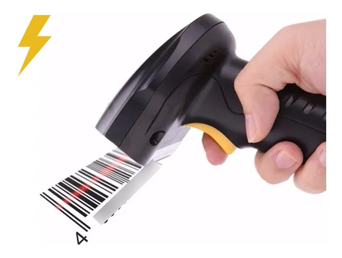 Lector Código De Barra Laser USB – Lectura Rápida y Eficiente