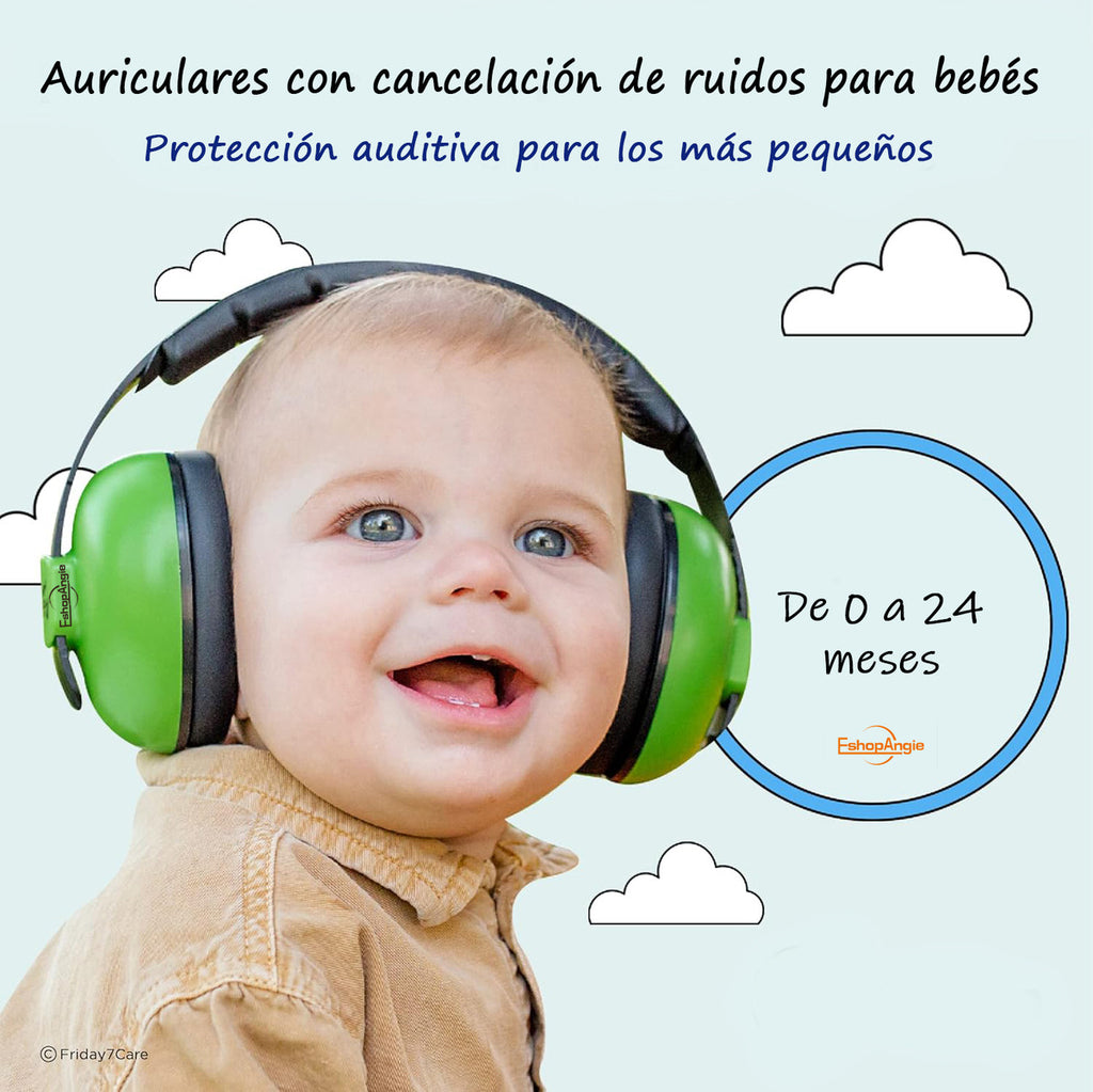Orejeras Antiruido – Protección Auditiva Óptima para Bebés y Niños