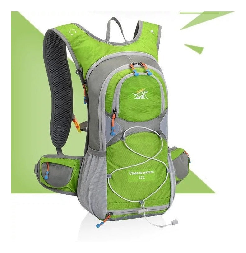 OutdoorPro Mochila De Hidratación 2L – Ligera Y Conveniente Para Aventuras Al Aire Libre