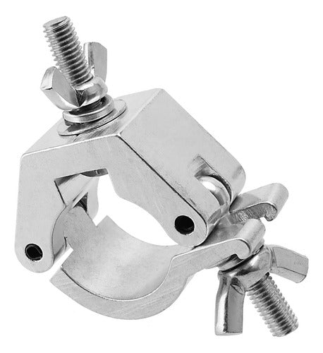 Muela Clamp De Aluminio Para Truss – Sujeción Segura y Compacta