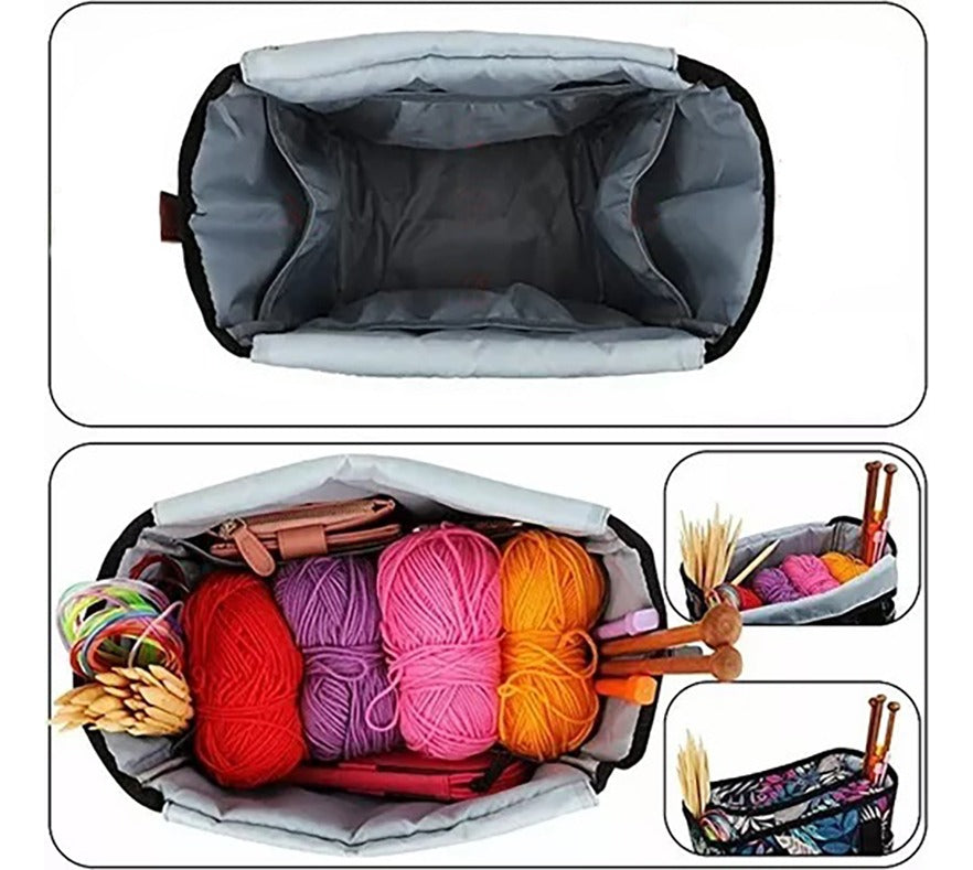 Bolso Organizador De Hilos – Gran Espacio De Almacenamiento
