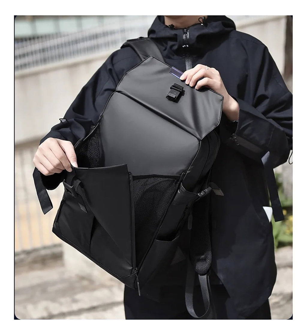 Marca Mochila Viaje Expandible – Gran Capacidad y Estilo Funcional