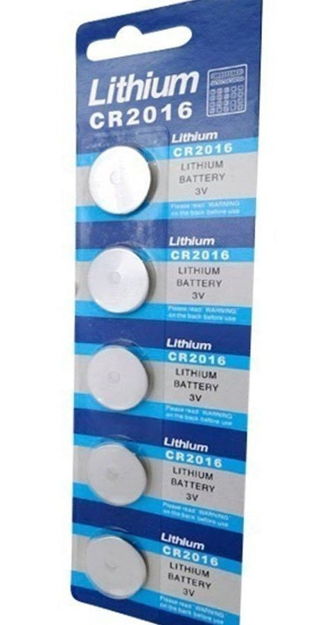 MarcaX Pack 5 Pilas De Litio CR2032 2016 2025 – Energía Confiable Y Duradera
