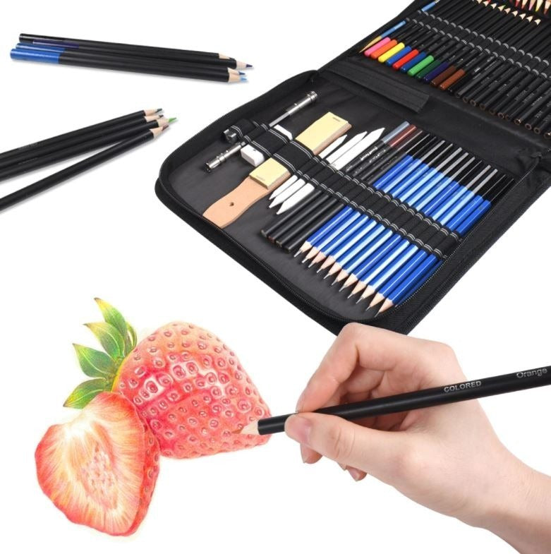 Estuche 72 Lápices De Colores – Experiencia Profesional De Dibujo