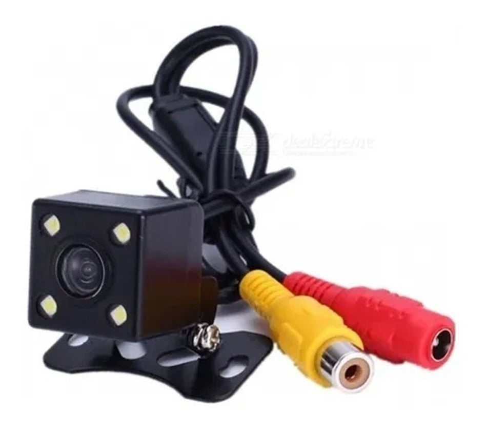 Cámara Autoretroceso Visión Nocturna 4 Led IP68 – Amplio Ángulo de Visión