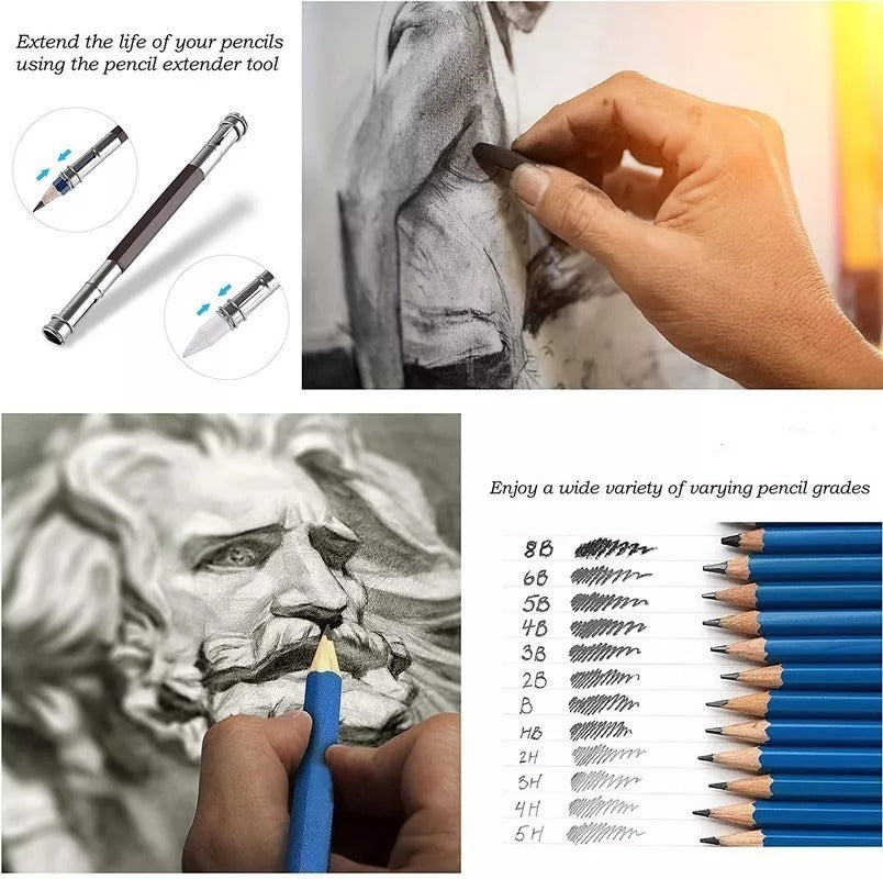 Arte Creativo Estuche Lápices De Colores 96 Piezas – Experiencia Artística Profesional