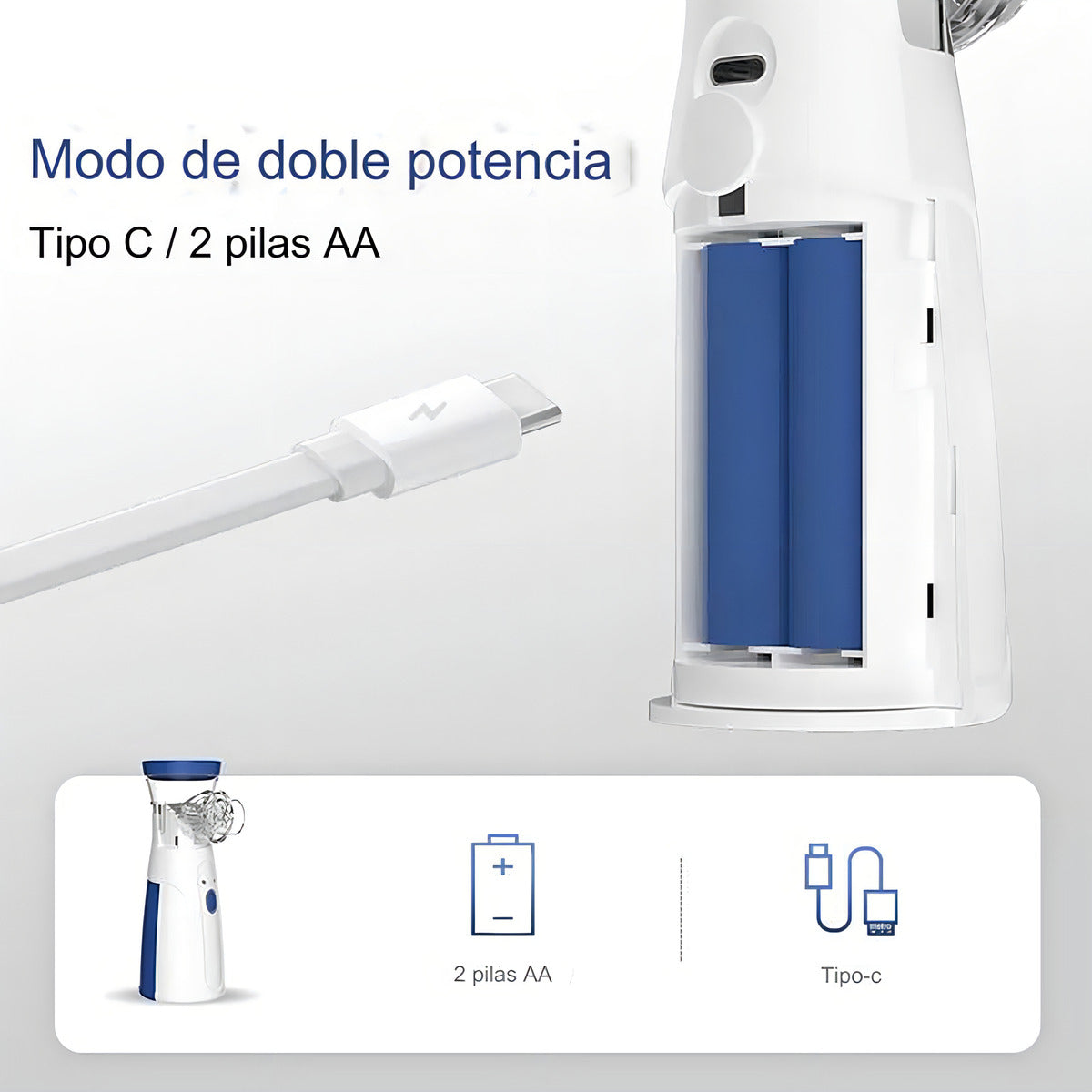Nebulizador Salud Pro Blanca – Eficaz Solución Para Afecciones Respiratorias