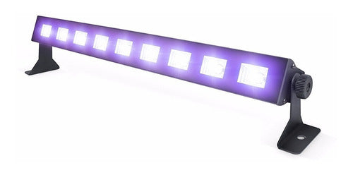 Luz Led Uv Negra Barra 9x3w – Efecto Luminoso Espectacular para Fiestas