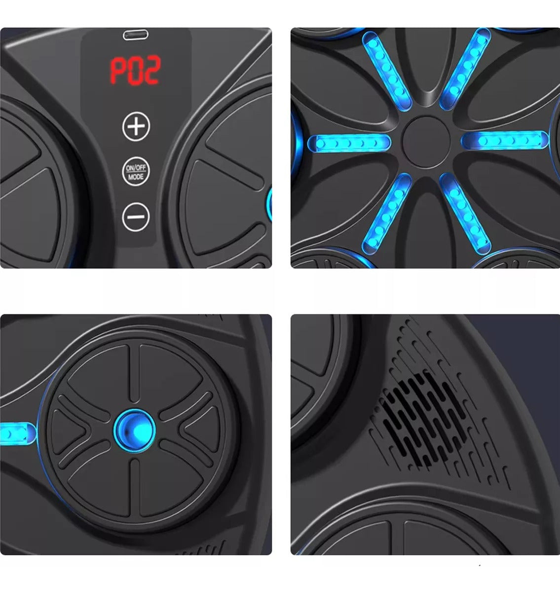 Máquina De Boxeo Entrenamiento Musical Inteligente Bluetooth – Mejora Tu Tiempo De Reacción