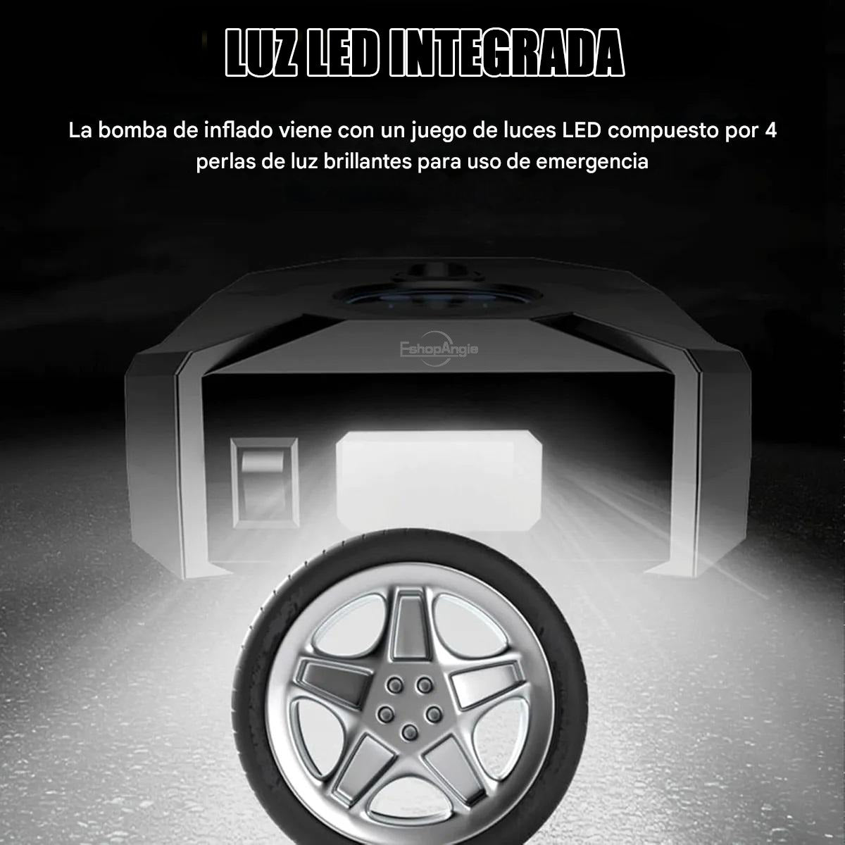 Calgary Compresor De Aire 12v – Inflado Rápido Y Preciso
