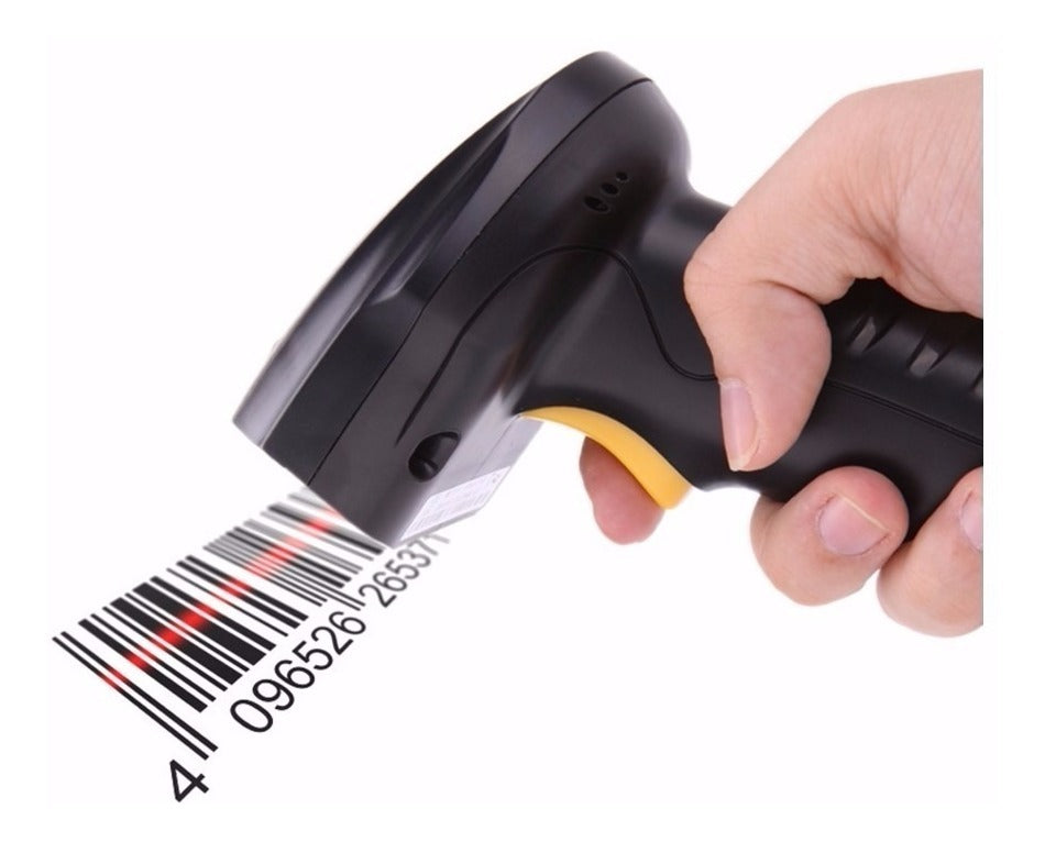 XYZ Lector Código De Barra Láser USB Con Base – Lectura Rápida Y Precisa