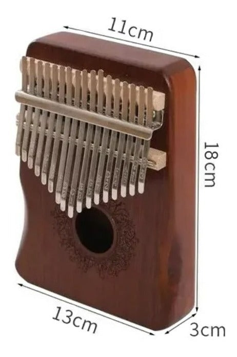 Kalimba Kalimba Instrumento Musical De 17 Tonos – Sonido Nítido Y Dulce