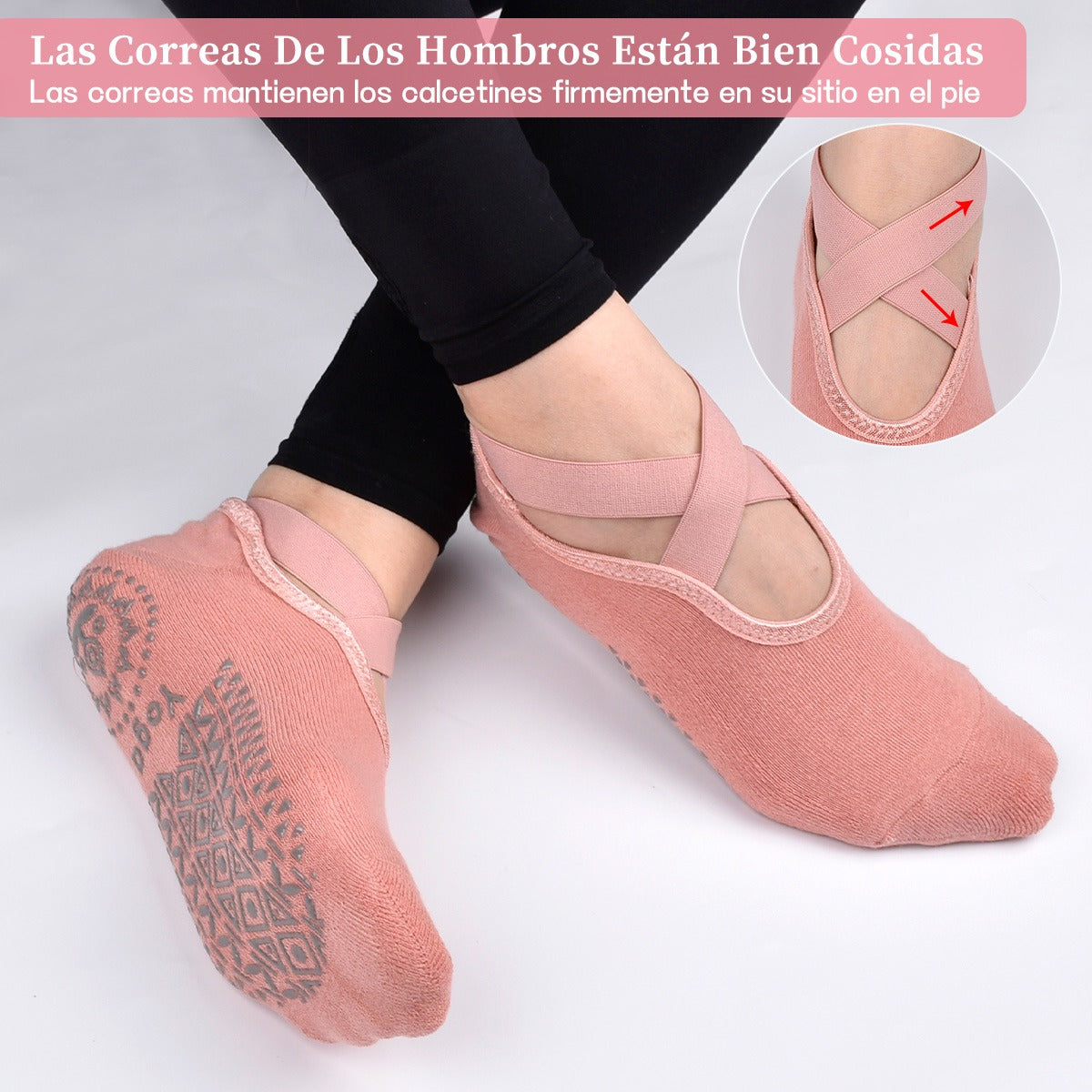 Calcetines Antideslizantes Yoga Pilates – Máximo Confort y Estabilidad