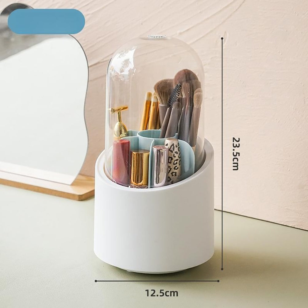 Organizador 360 Giratorio – Organización Eficiente Para Brochas y Lápices Cosméticos