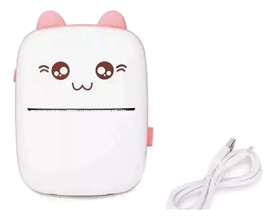 Gatita Mini Impresora Térmica Bluetooth – Impresión Rápida y Eficiente