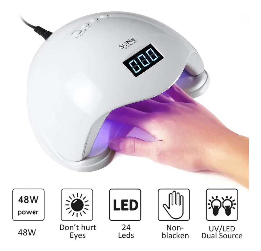 Secador Uñas UV LED – Secado Rápido y Eficiente