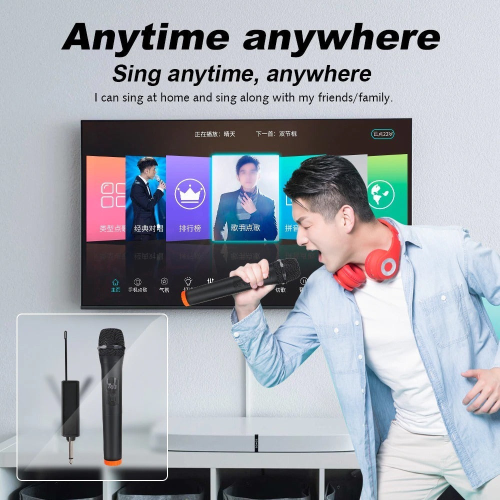XYZ Micrófono Inalámbrico Karaoke – Alcance de 10 Metros