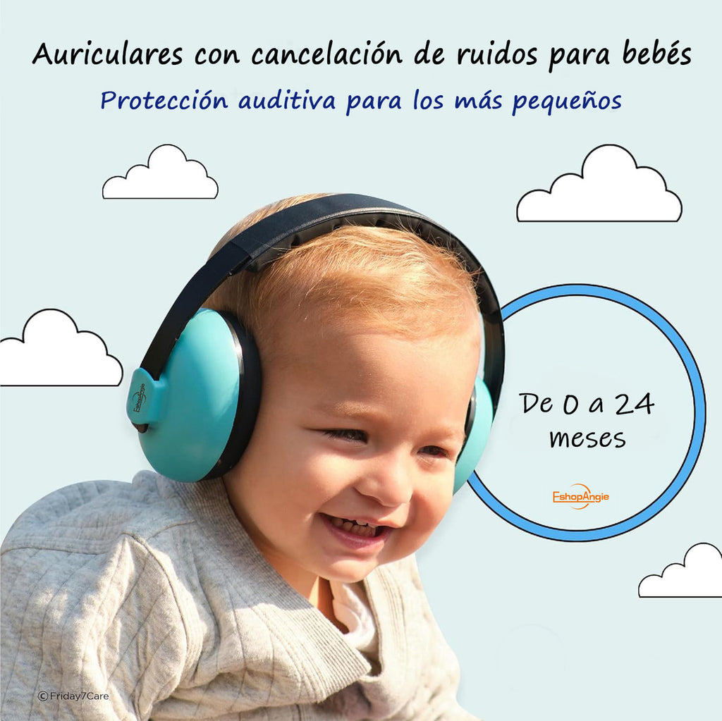 Orejeras Antiruido – Protección Auditiva Óptima para Bebés y Niños