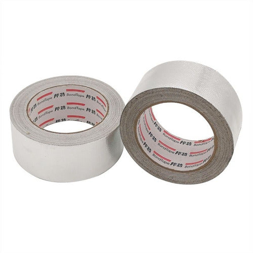 CintaDeAluminio Cinta De Aluminio 50mm X 25 Metros – Resistente y Versátil Para Sellado