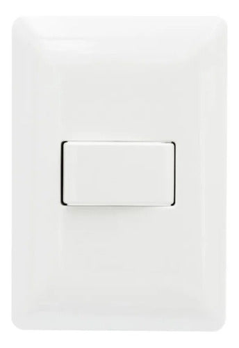 Interruptor De Luz Simple 250v/10a – Diseño Funcional Y Duradero