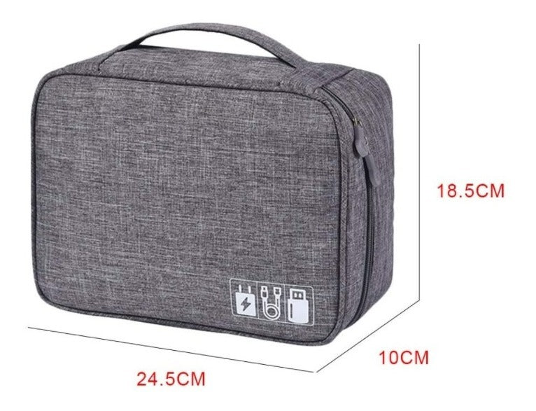 Bolso Organizador De Cables Y Accesorios Usb Viajero – Ideal Para Viajes Organizados