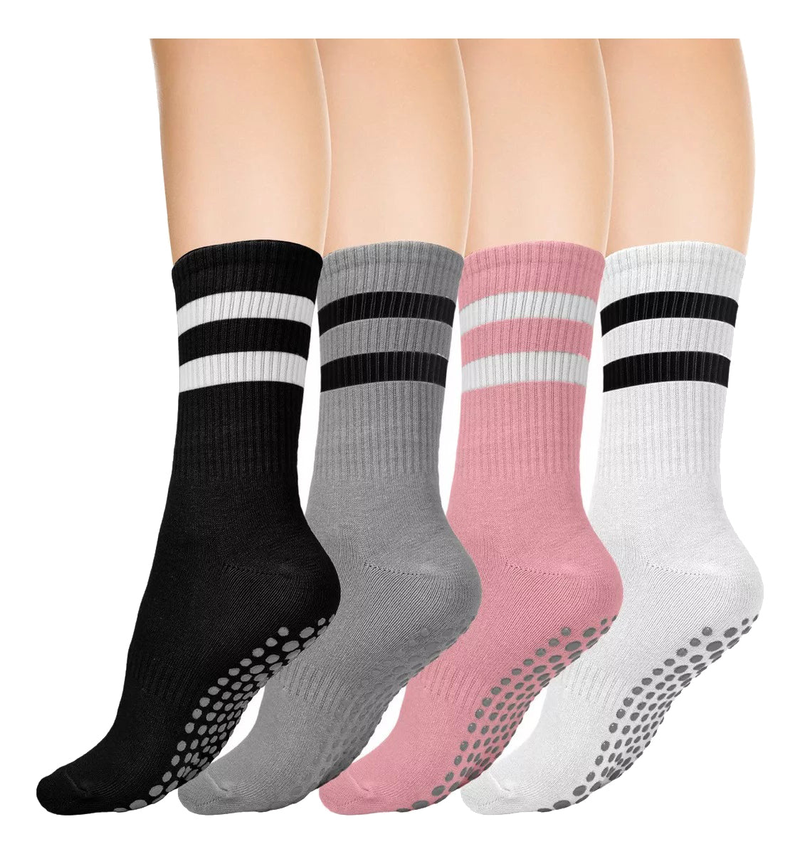 Calcetines Antideslizantes Yoga Pilates – Comodidad y Estabilidad para Ejercicio