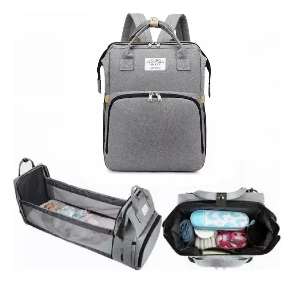 Mochila De Pañales – Gran Capacidad Y Organización Para Mamás En Movimiento