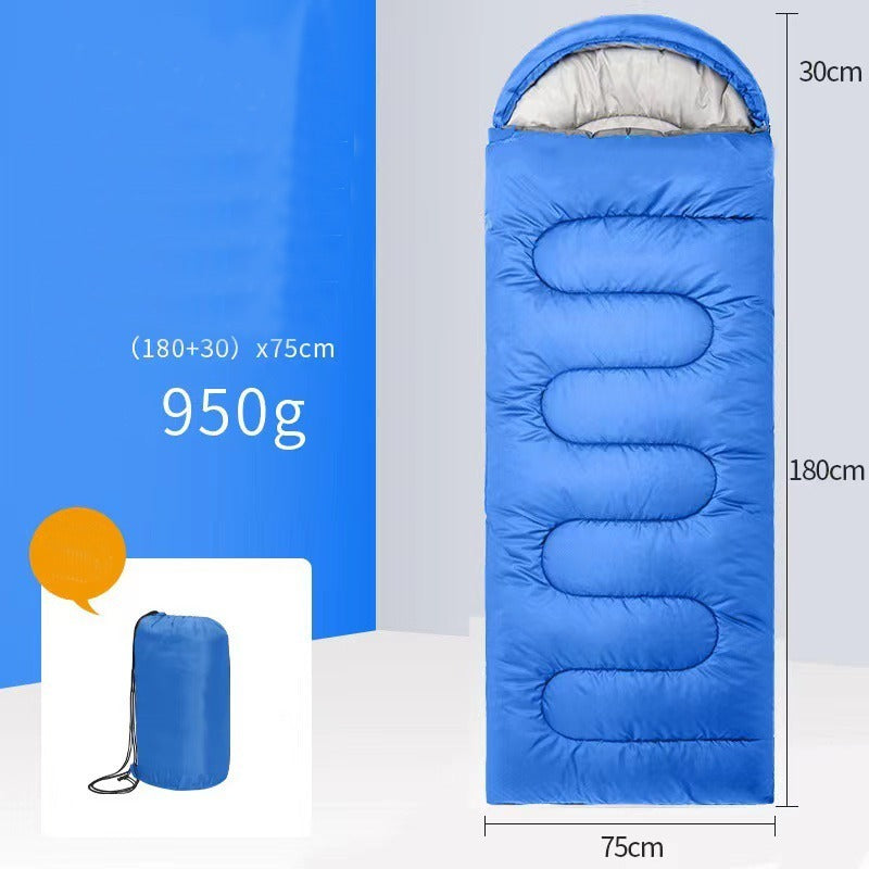 AventuraCasa Saco De Dormir Camping Con Gorro – Comodidad y Calidez en Noches Frías