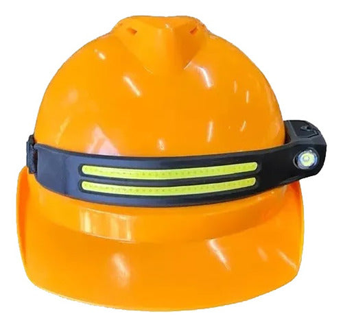 Linterna Frontal Con Sensor Recargable 2en1 – Iluminación Eficiente y Cómoda