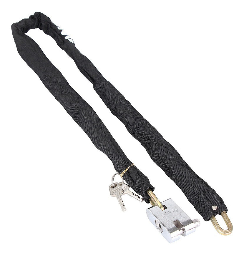 SeguridadMax Candado Cadena 120cm – Protección Total para Motos y Bicicletas