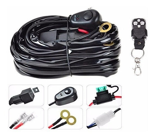 Cableado De Control Remoto Para Luz Led Relé – Control Eficiente Para Iluminación Offroad