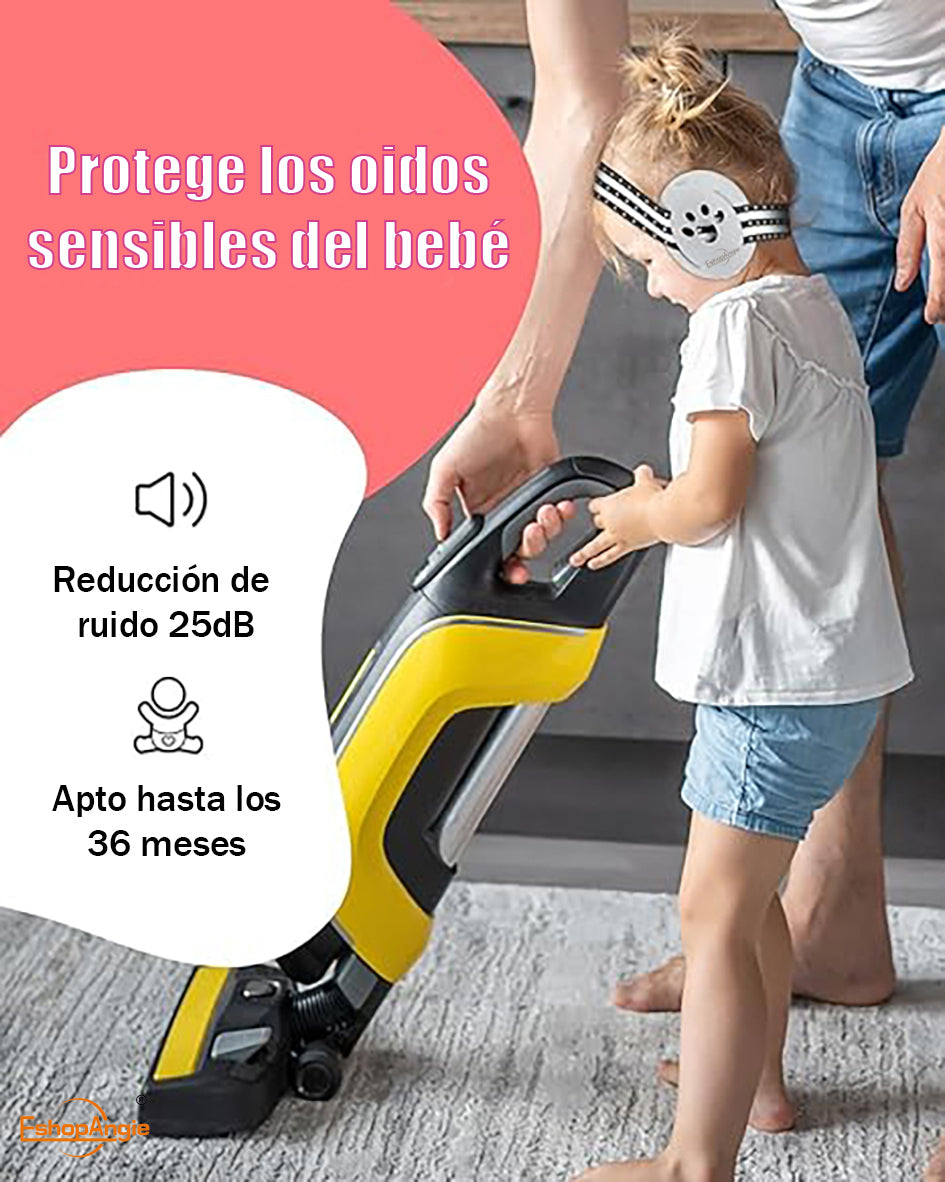 Protección Audífonos Antiruido – Reducción de Ruido Multicapa para Niños