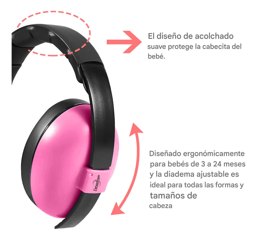 Orejeras Antiruido – Protección Auditiva Óptima para Bebés y Niños