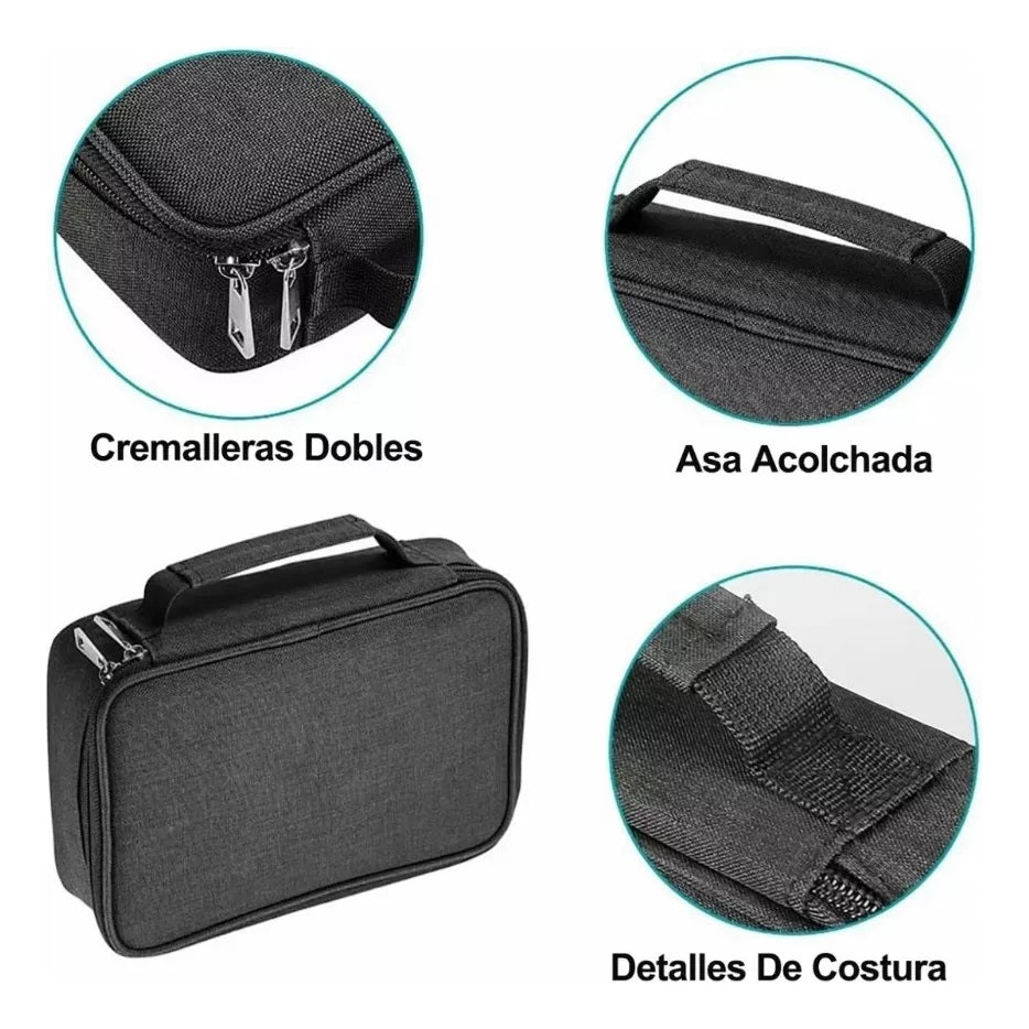 Organizador Escolar Estuche Para Lápices 72 Ranuras – Máxima Organización y Comodidad