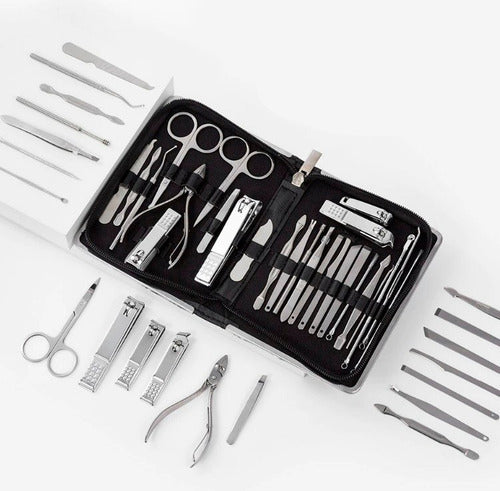 Set Herramientas Manicure Pedicura Kit Uñas 26 Piezas – Cuidado Integral para Uñas y Pies