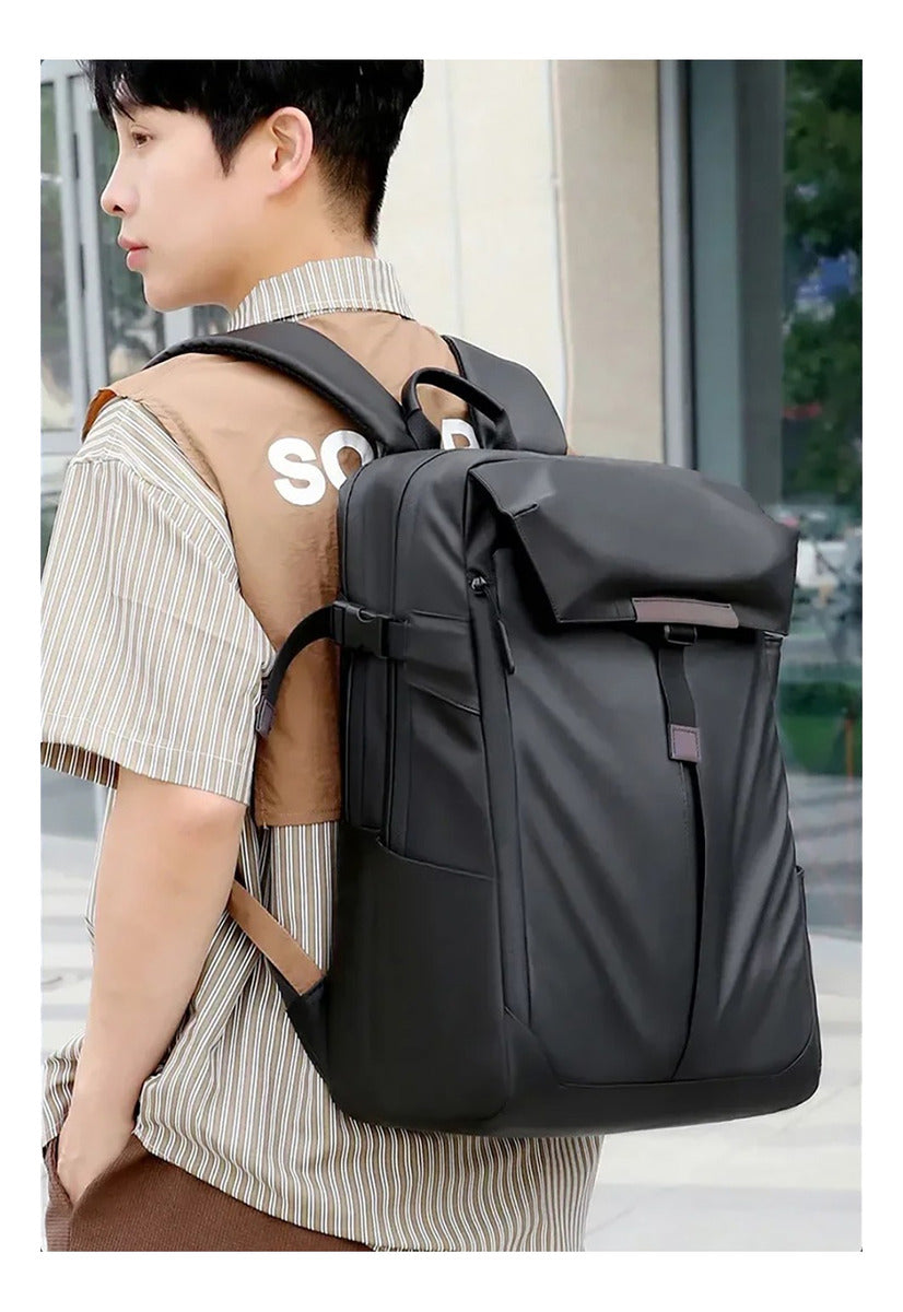 Marca Mochila Viaje Expandible – Gran Capacidad y Estilo Funcional