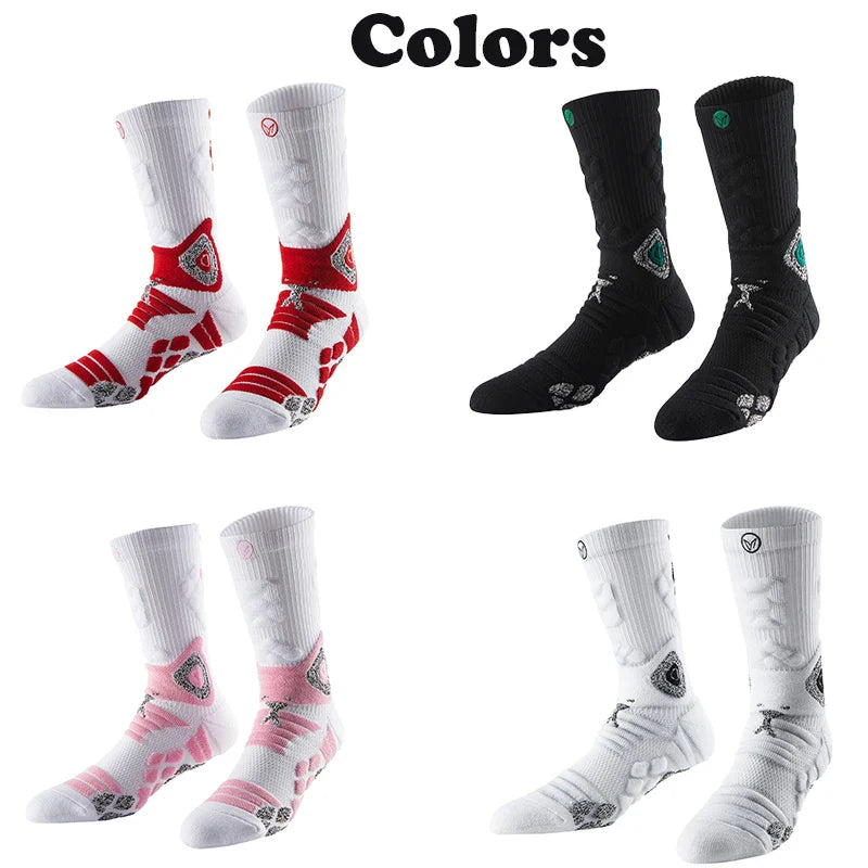 Veidoorn Professional Basketball Socks – Enhanced Anti-Slip Design for Optimal Performance