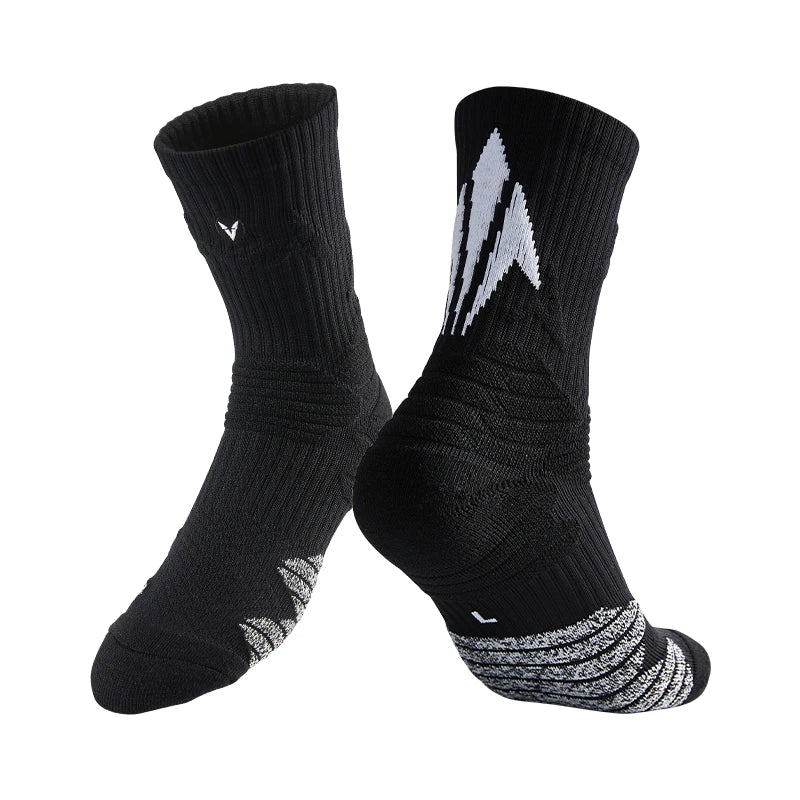 Veidoorn Non Slip Basketball Socks – Thick Padding for Maximum Shock Absorption