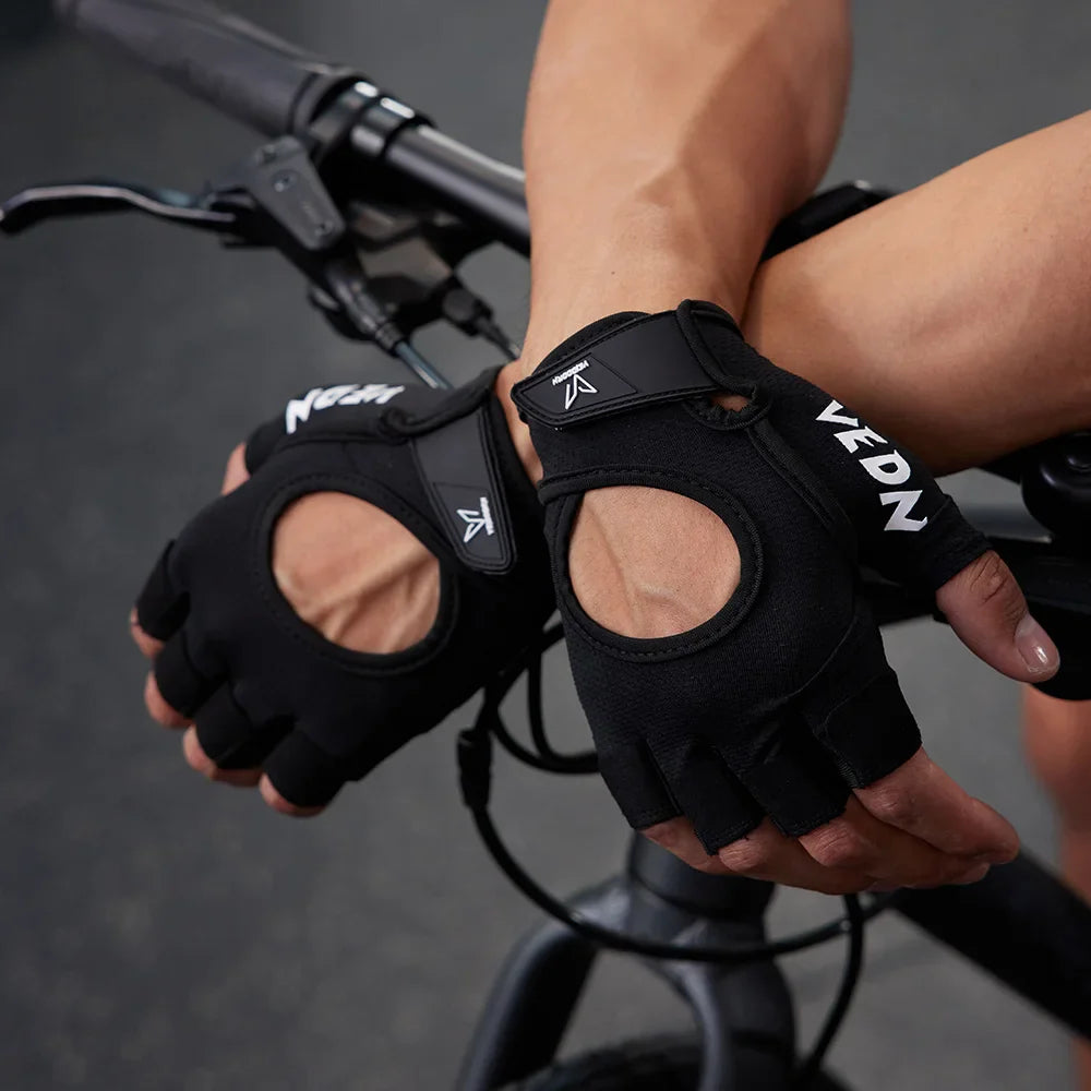 Veidoorn Women's Weightlifting Gloves – Non-Slip Silicone Grip for Enhanced Performance