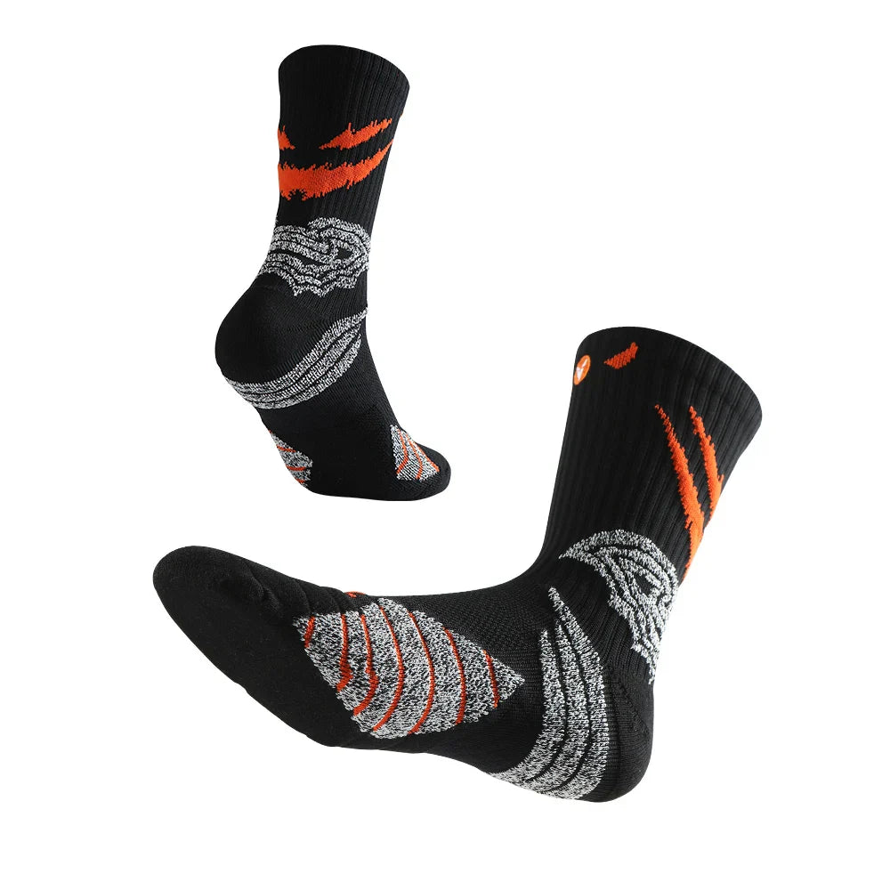 Veidoorn Sports Cycling Socks – Non-Slip Thick Breathable Compression