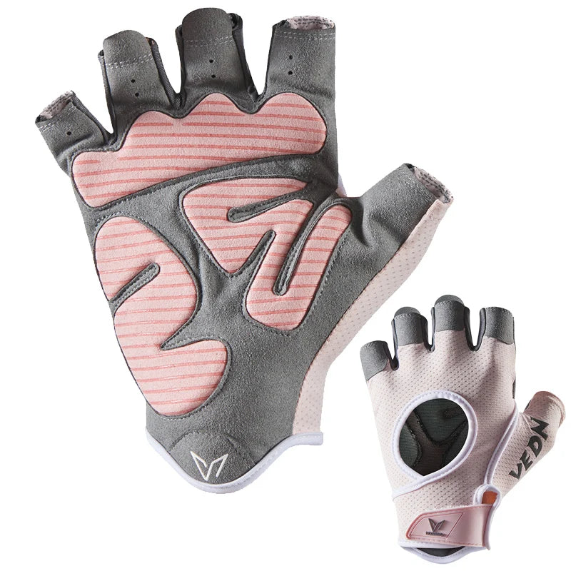 Veidoorn Women's Weightlifting Gloves – Non-Slip Silicone Grip for Enhanced Performance