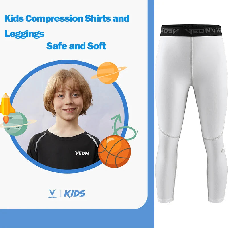 Veidoorn Youth Boys Compression Set – Exceptional Comfort and Support