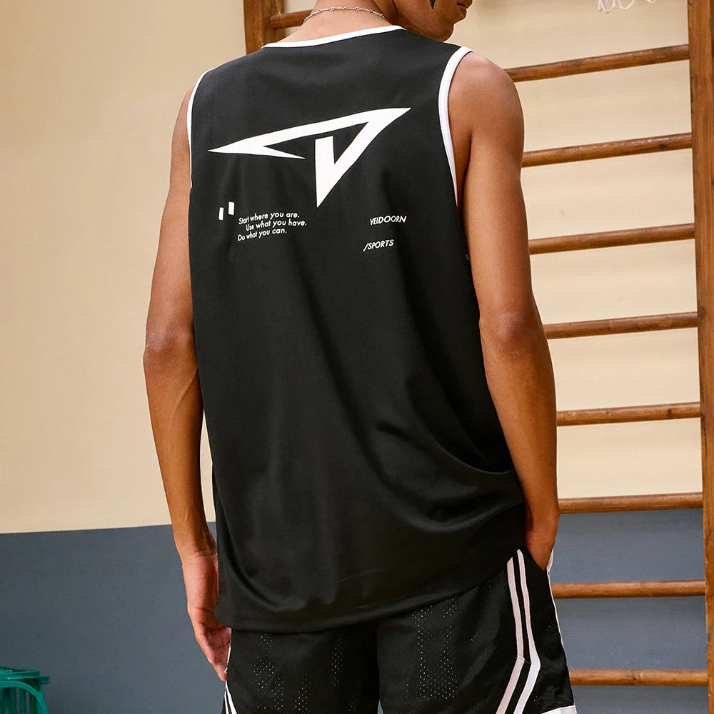 Veidoorn Summer Sleeveless Sport Tank Top – Breathable Quick Dry Fabric
