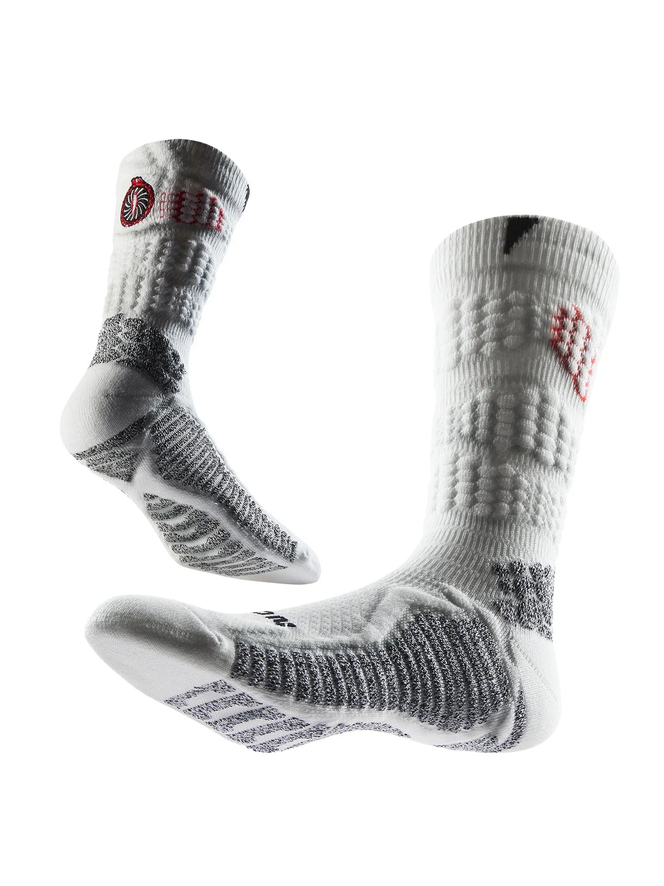 Veidoorn Towel Bottom Darn Tough Socks – Moisture Absorbing Non-Slip Comfort