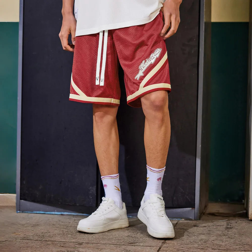 Veidoorn Sky Blue Mesh Basketball Shorts – Ultimate Comfort and Breathability